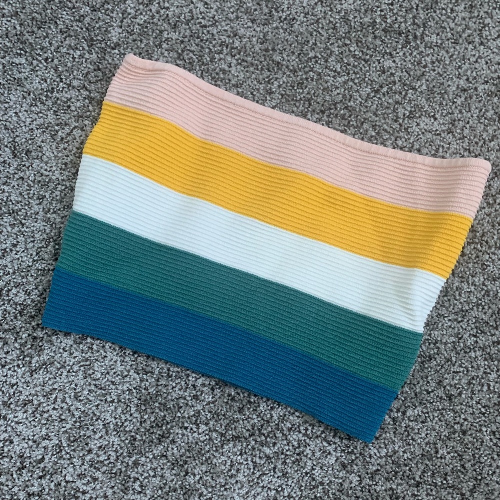 Striped Crop Top